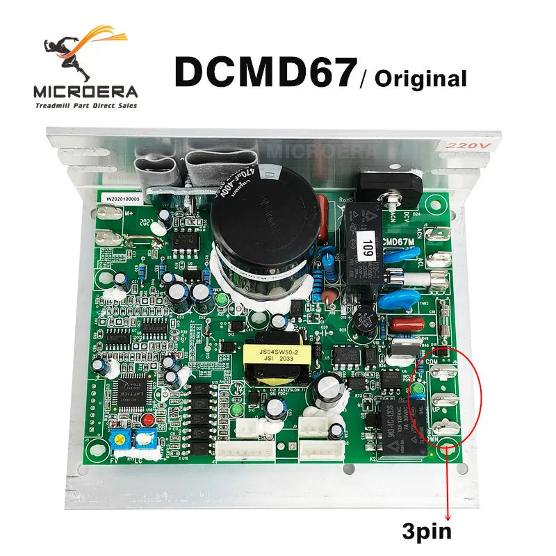 Endex DCMD67 for BH Treadmill Controller DCMD67M Control board Circuit board Driver board compatible with DK City NB702028 PCB