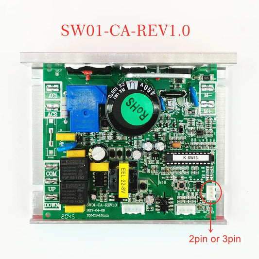 SW01-CA-REV1.0 Treadmill motor Controller KSW13 Reebok Treadmill OMA-1395CA Control board Driver board Mainboard SW02-CA-REV1.0