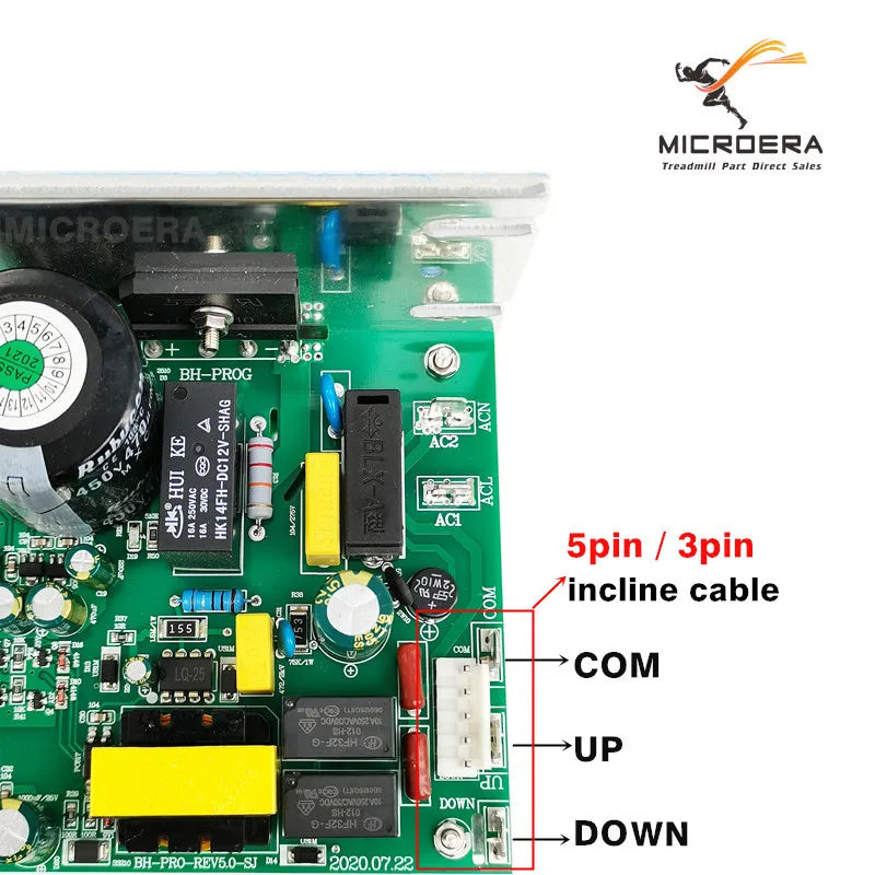 New DCMD66 DCMD66NP Treadmill motor Controller Endex DCSD57 for BH BH6435 G6515C G6448N Treadmill Control board Circuit
