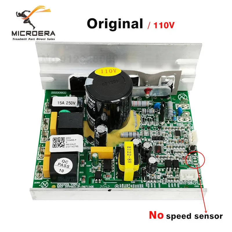 MKS DTPB10-P-INCLINE Treadmill Motor Controller MKS DTPB10-P JF200 for Treadmill Motherboard, Circuit Board, Driver Board, PCB