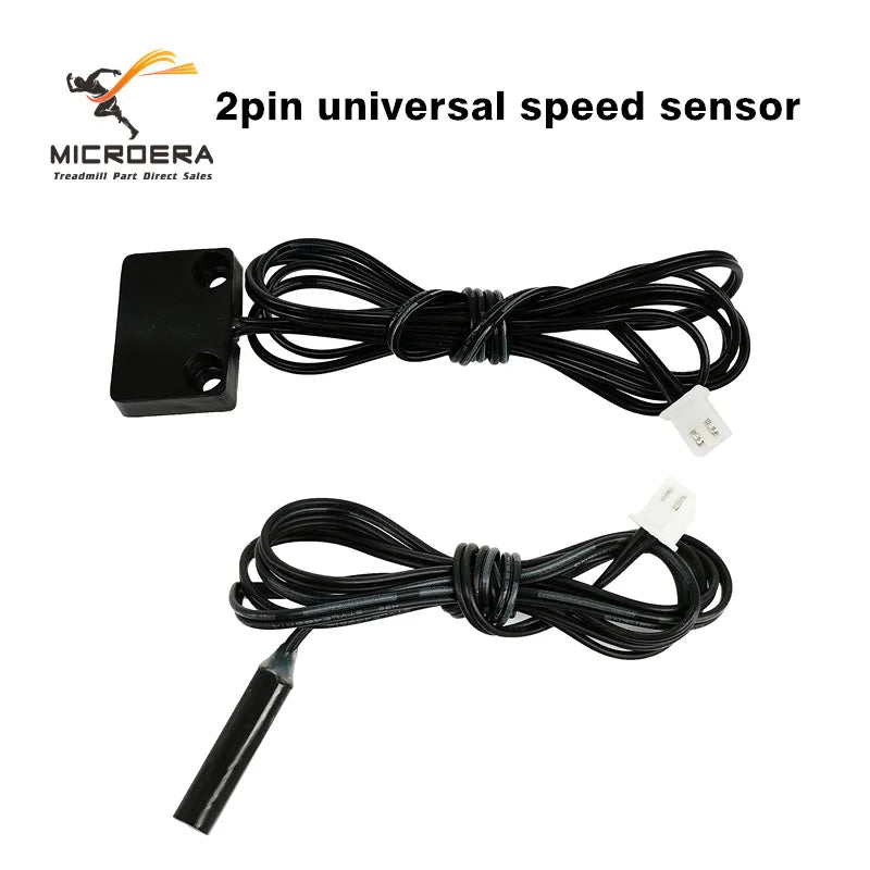 For Treadmill Speed Sensor Cable 2 pin Tachometer Magnetic Induction Speed Sensor For Treadmill Spare Parts