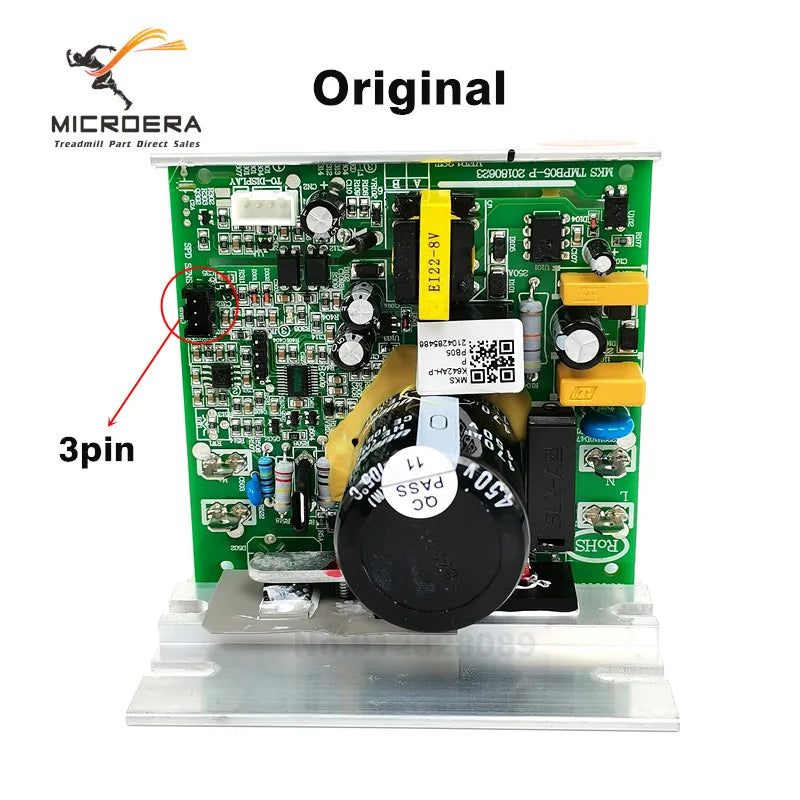Original Treadmill Controller Circuit Card JF150 MKS TMPB05 MKS TMPB05-P 20101006 for MKS Treadmill Motor Speed Control Board