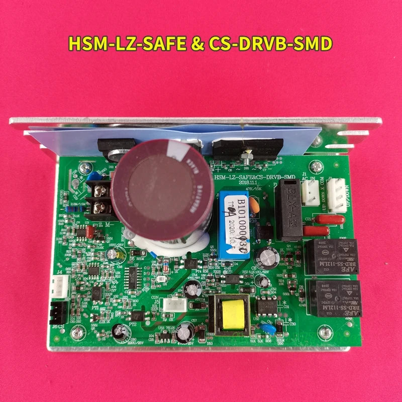 Treadmill Motor Controller B101000031 HSM-LZ-SAFE & CS-DRVB-SMD for HSM Treadmill Circuit Board Motherboard with Incline