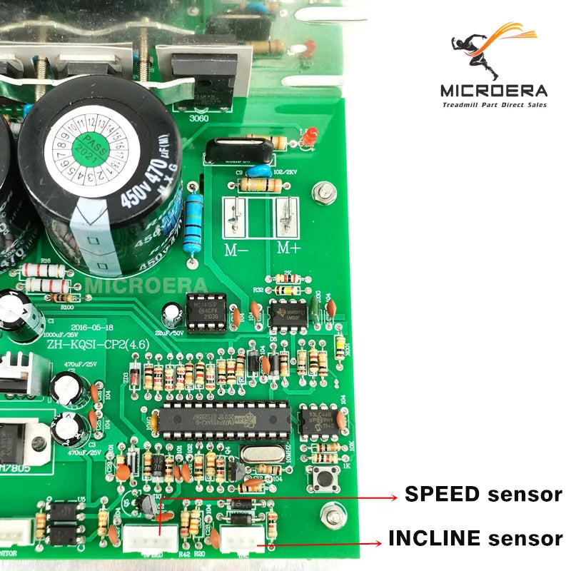 ZH-KQSI-CP2.PCB Treadmill Motor Control board Controller ZH KQSI 002 PCB for BH fitness G6414v driver circuit ZH KQSI CP2 PCB