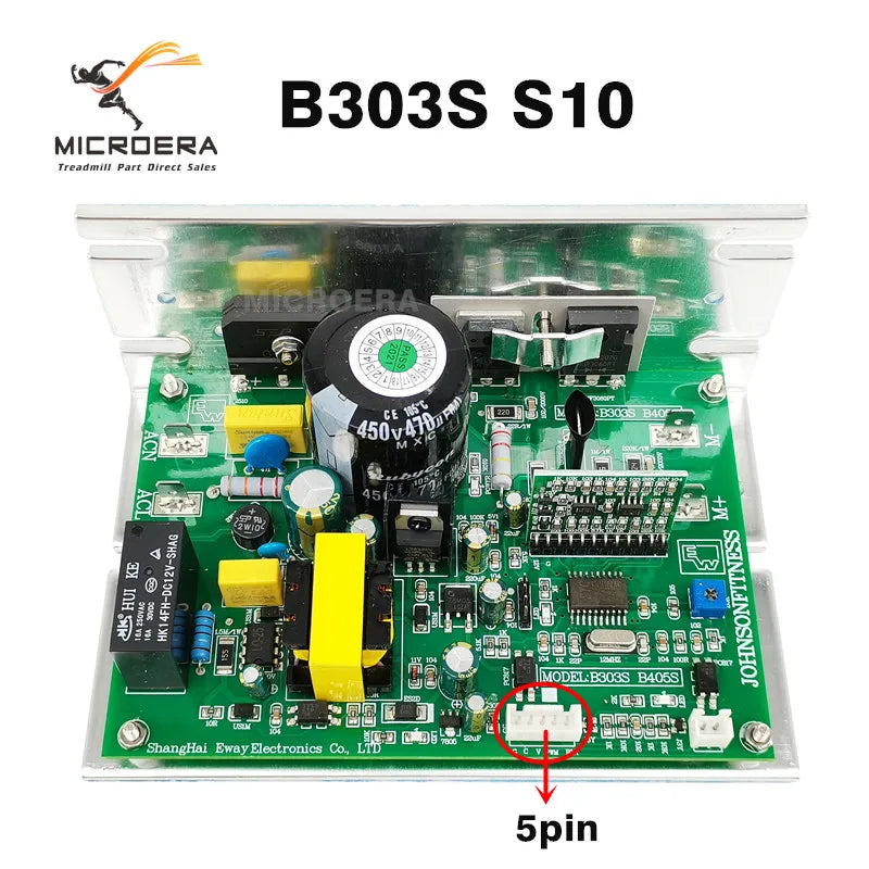 B303S S10 For Treadmill Motor Controller B405S for Johnson Tempo TREO T22 T32 T33 T57 T82 Circuit board Control board