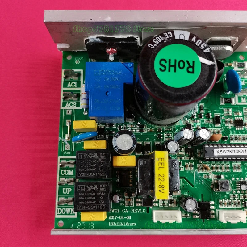 Treadmill controller  SW01-CA-REV1.0 KSW26 KSW26/1362/13*3. for Reebok OMA-1395CA lower control board power supply board