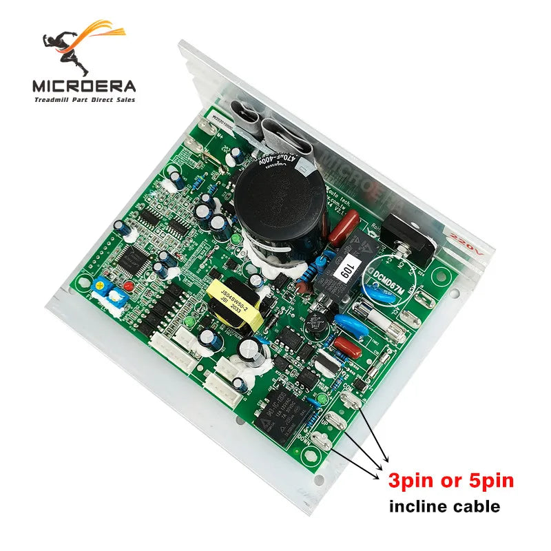 100% new Treadmill Motor Controller Control board Endex DCMD67 DCMD67M Circuit board for BH Treadmill DK City NB702028 Treadmill