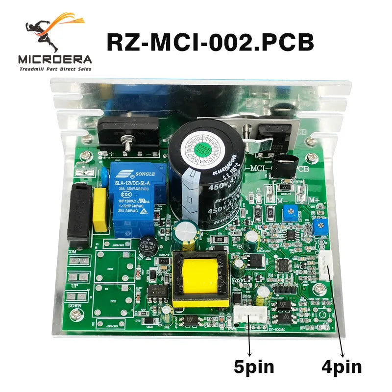 Replacement RZ MCI C002 PCB Treadmill Motor Controller Control board RZMCIC002 for BH fitness treadmill Driver board Motherboard