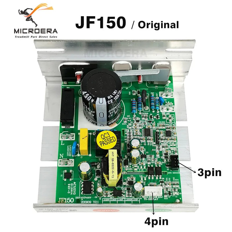 JF150 120528 Treadmill Controller Power Supply Board Compatible with MKS TMPB05-P Treadill Lower Control Board Circuit Board PCB