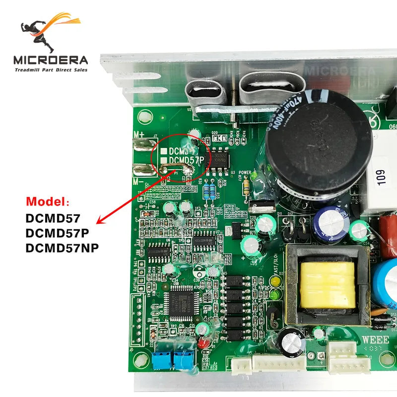 100% new Treadmill Controller Motherboard Endex DCMD57 DCMD57P DCMD57NP Treadmill Control board Driver board Circuit board