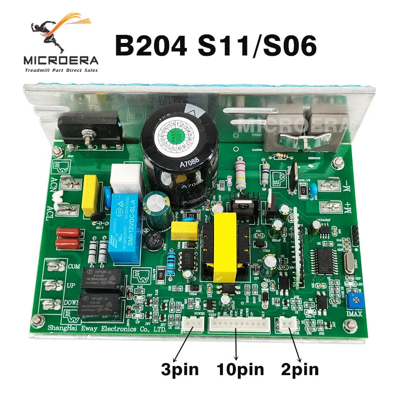 New B204 S11 Treadmill motor Controller Control board B204S S05 S06 for larsen Glp 3205 JOHNSON Treadmill repair