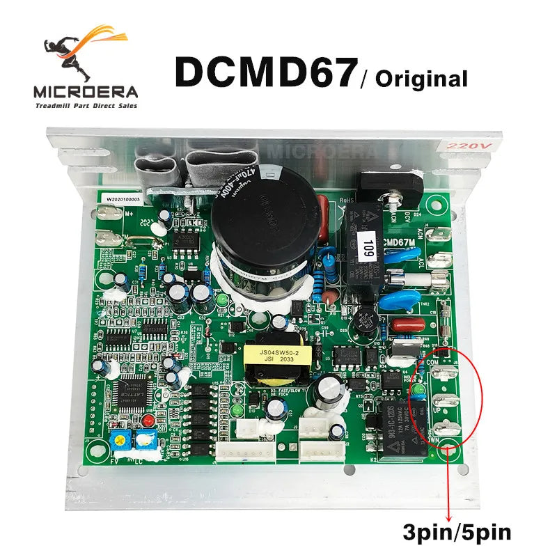 100% new Treadmill Motor Controller Control board Endex DCMD67 DCMD67M Circuit board for BH Treadmill DK City NB702028 Treadmill