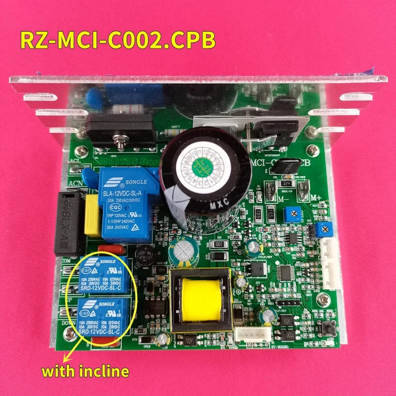 RZ-MCI-C002.CPB Replacement Treadmill Motor Controller RZ MCI C002 PCB for BH running machine Circuit Board Control board Drive