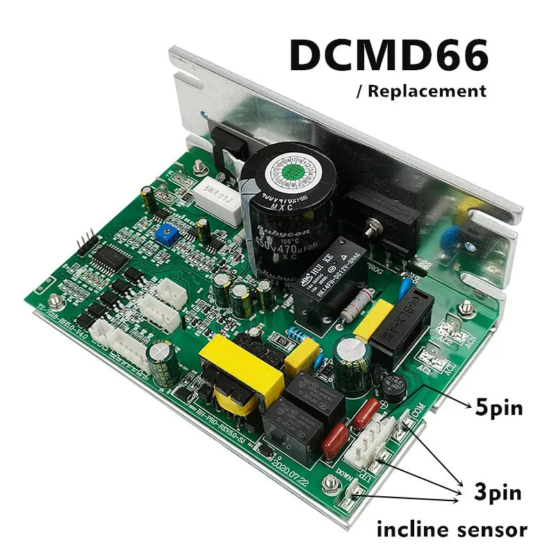 Treadmill Motor Controller TZ-7018 Endex DCMD66 Motherboard TZ7018 Treadmill Control Board DCMD 66 Replacement for BH6435 G6515C