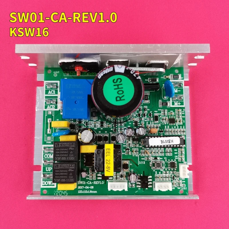 SW01-CA-REV1.0 Treadmill Motor Controller KSW16 SW01 CA REV1.0 Reebok ZR9 Treadmill Control board Driver board SW02-CA-REV1.0