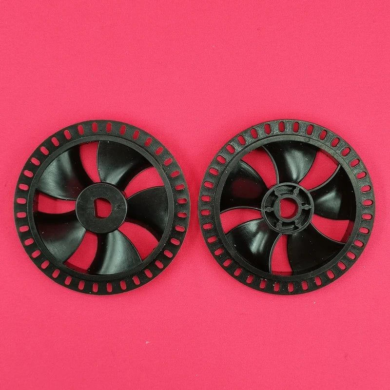 100mm Treadmill Motor fan Cooling fan for treamill motor Universal treadmill sensor perforated wheel external