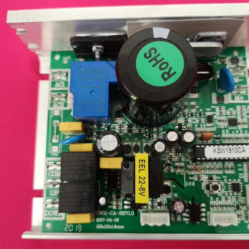 For SW01-CA-REV1.0 Treadmill Motor Controller Control board SW01 CA REV1.0 KSW-1910CA for Reebok Treadmill Circuit board