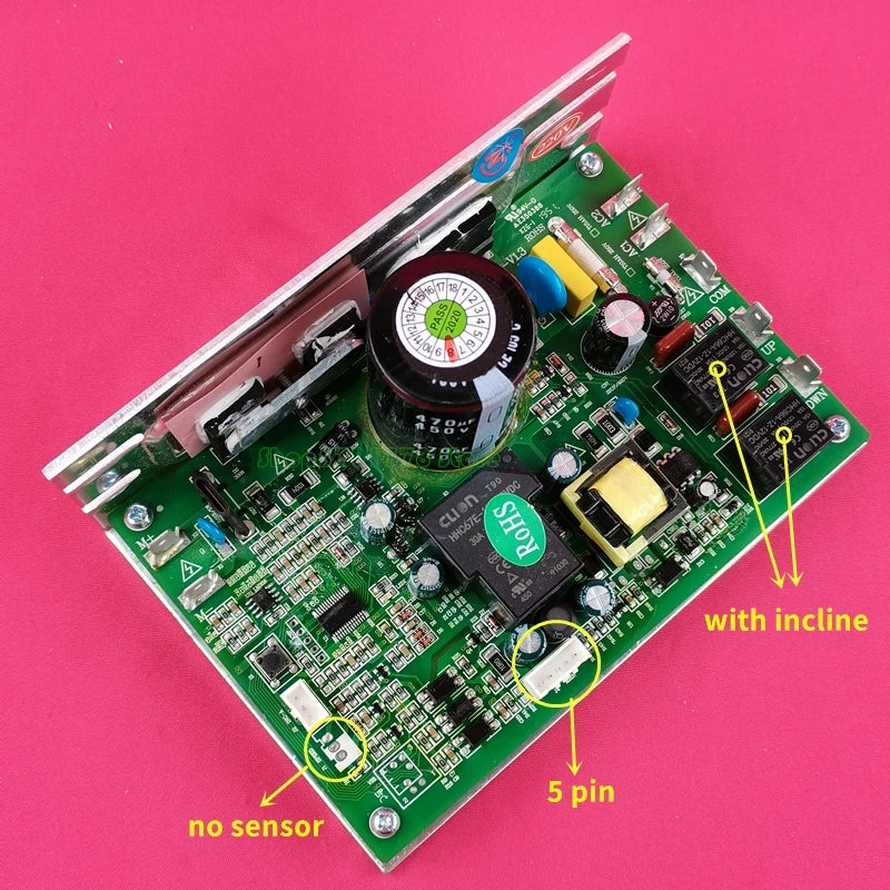 100% new PCB-ZYXK9-1012-V1.3 Treadmill Motor Controller Control board PCB ZYXK9 1012 V1.2 circuit board  Driver