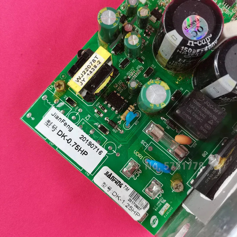 V1.12 141106 Treadmill Driver motor Controller Control board DK-0.75HP  DK-1.25HP WJ22078T for JianFeng Treadmill Circuit board