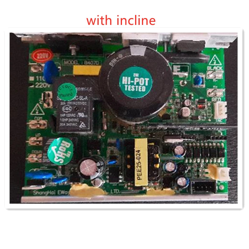 Treadmill Motor controller B407D V11 B407DV11 B407DV12 for SHUA treadmill control board circuit board motherboard Driver board