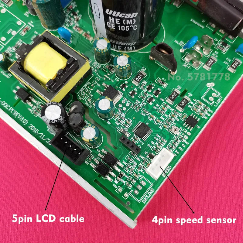RZ-MCI-002.PCB(V3.0) Treadmill motor Control board Controller for BH fitness RZ-MCI-C002 PCB treadmill Driver board Motherboard