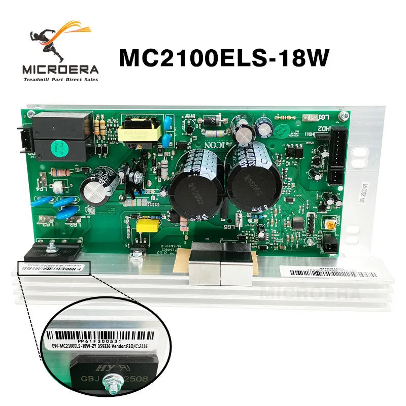 100% new MC2100ELS-18W Treadmill Controller MC2100ELS 18W 2Y ZY for Nordictrack PROFORM Treadmill Control Board Circuit board