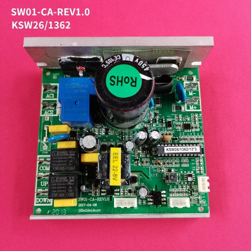 Treadmill controller  SW01-CA-REV1.0 KSW26 KSW26/1362/13*3. for Reebok OMA-1395CA lower control board power supply board