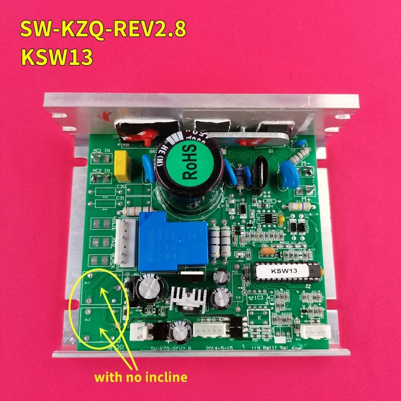 SW-KZQ-REV2.8 Treadmill Motor controller SW KZQ REV2.8 KSW13 Reebok OMA-1395CA Treadmill Control board driver SW02-CA-REV1.0