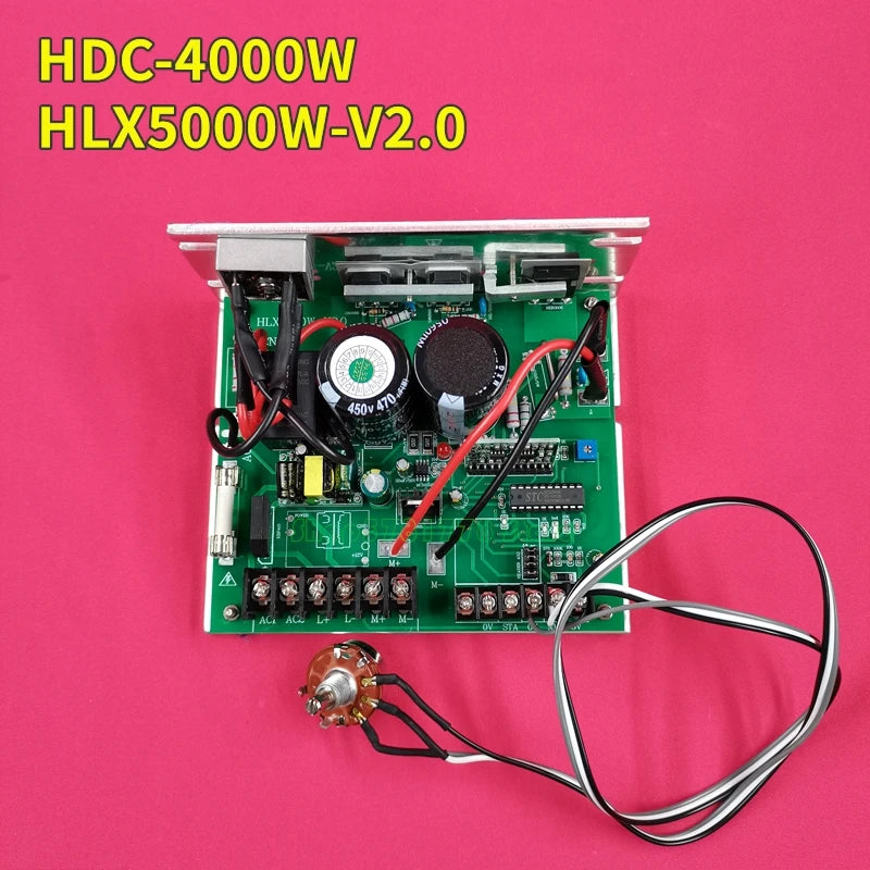 4000W High-power DC Motor Speed Controller for 180V Motor Stepless Speed Regulation Switch Motor drive board MLX5000 HDC-4000W