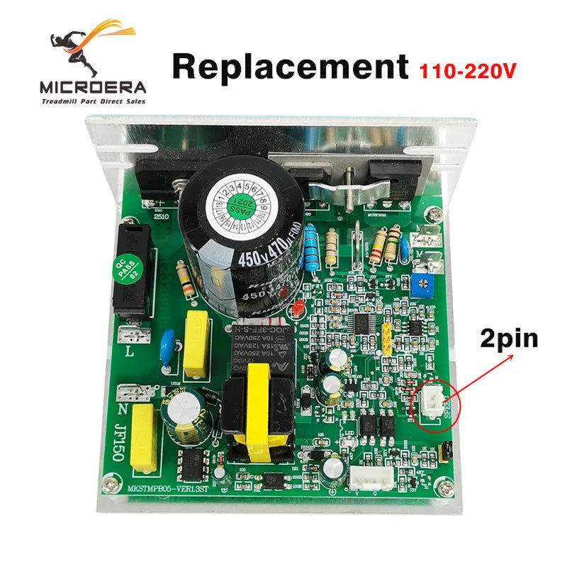 Original Treadmill Controller Circuit Card JF150 MKS TMPB05 MKS TMPB05-P 20101006 for MKS Treadmill Motor Speed Control Board
