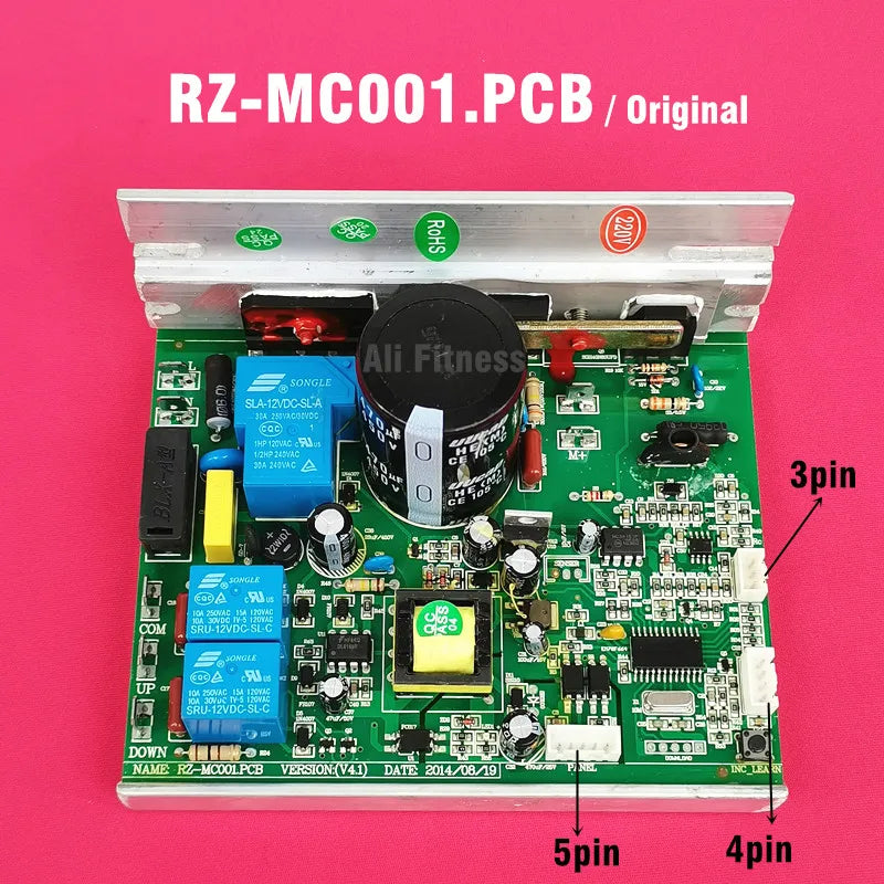 RZ-MC001.PCB Version V4.1 RZ-MCI001.PCB Treadmill Motor Controller Circuit board Control board Driver board Mainboard LCB