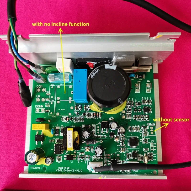 General use repair running machine controller display panel controller + treadmill instrument panel 1-2.0HP DC Motor repair