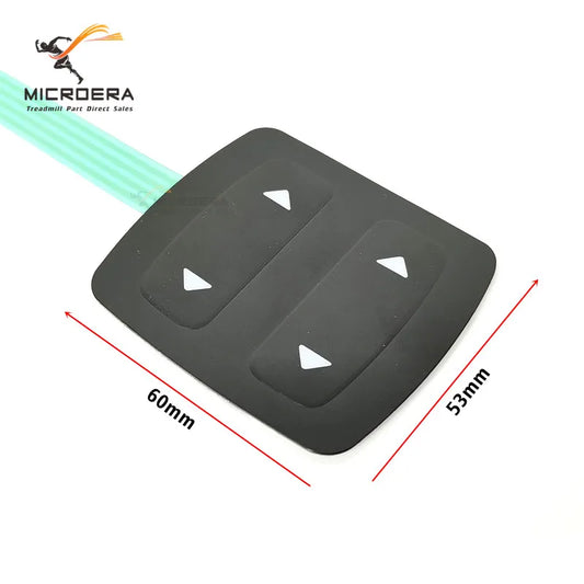 NEW Treadmill button keyboard for precor TRM811 TRM832 TRM885 Treadmill parts Icons Stickers for precor repair