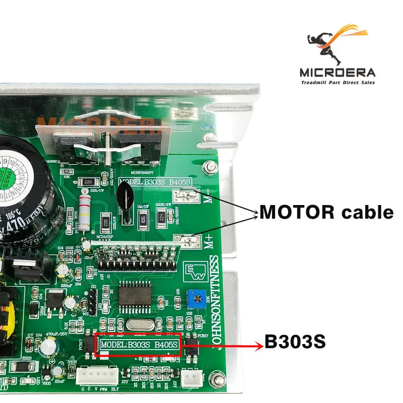 B303S S10 For Treadmill Motor Controller B405S for Johnson Tempo TREO T22 T32 T33 T57 T82 Circuit board Control board