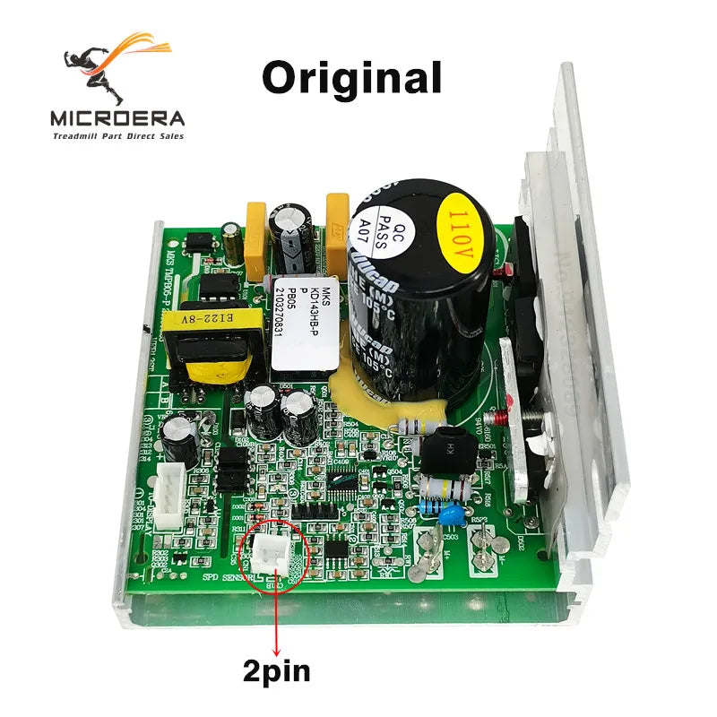 Original Treadmill Controller Circuit Card JF150 MKS TMPB05 MKS TMPB05-P 20101006 for MKS Treadmill Motor Speed Control Board