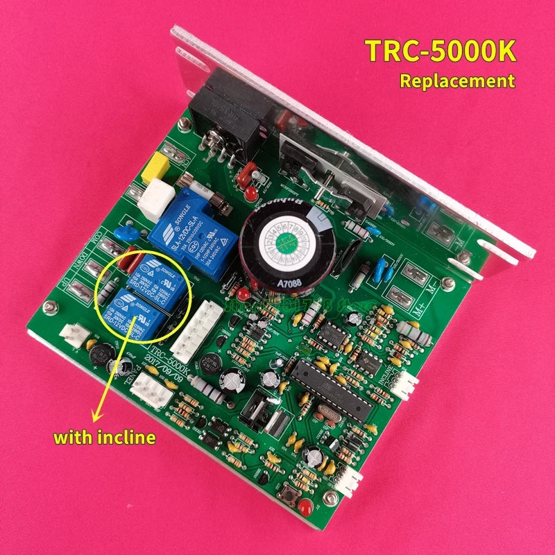 Replacement Treadmill Motor Controller TRC-5000K for SHUA X9 Treadmill Circuit board Control board Motherboard Driver board