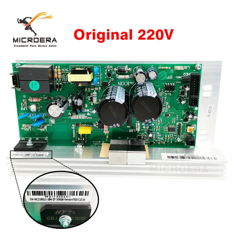 MC2100ELS-18W-ZY / 2Y Treadmill Controller MC2100ELS-18W Lower Control Board Power Circuit board for ICON PROFORM Nordic track