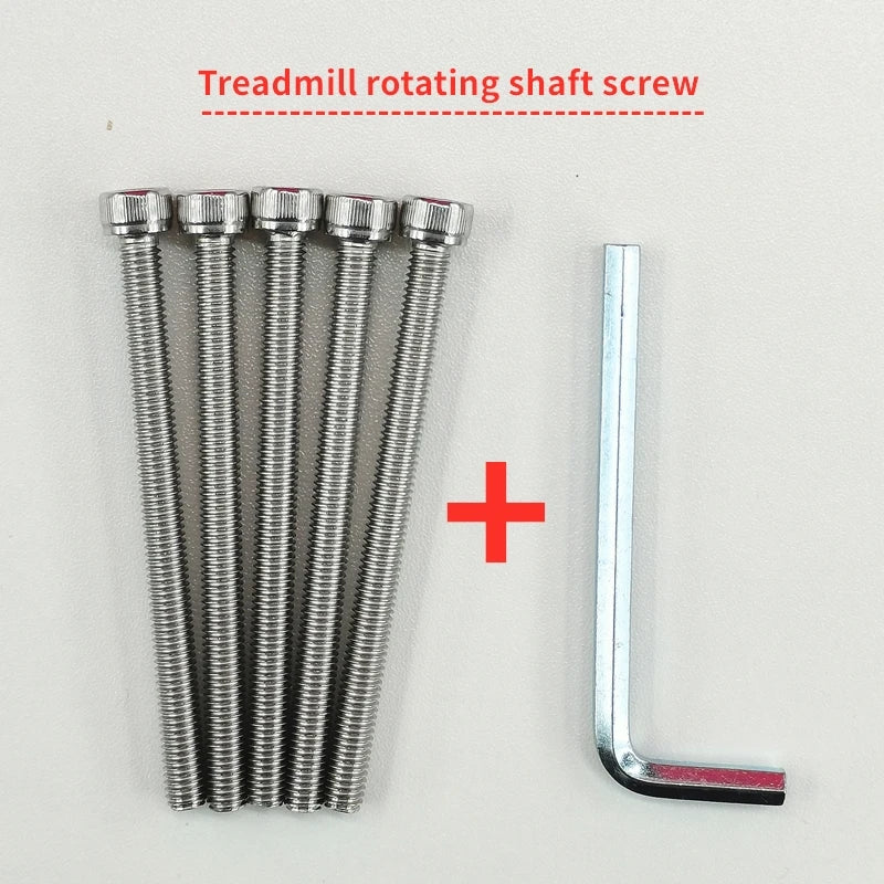 Treadmill roller screws Treadmill Running belt roller screws Rear Roller Adjuster Bolt Rear Roller Head Bolt Rotating shaft nut