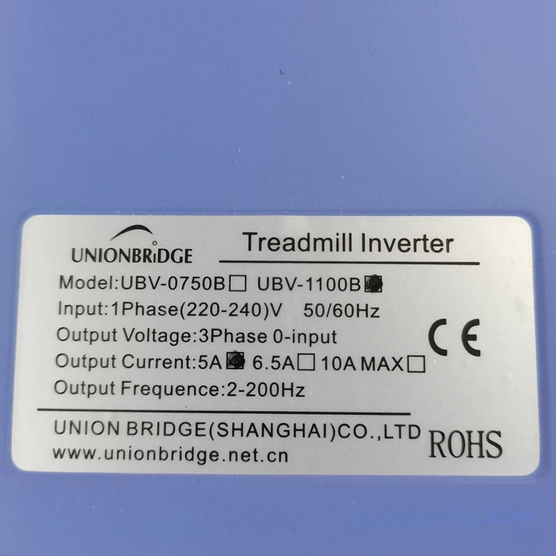 UBV-2200B Treadmill Inverter power adapter frequency converter UBV-0750B UBV-1100B for impulse treadmill Inverters