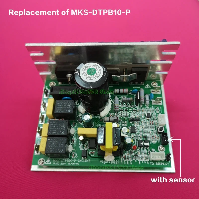Replacement Treadmill motor controller circuit card JF200 MKS DTPB10-P-INCLINE 3pin treadmill control board