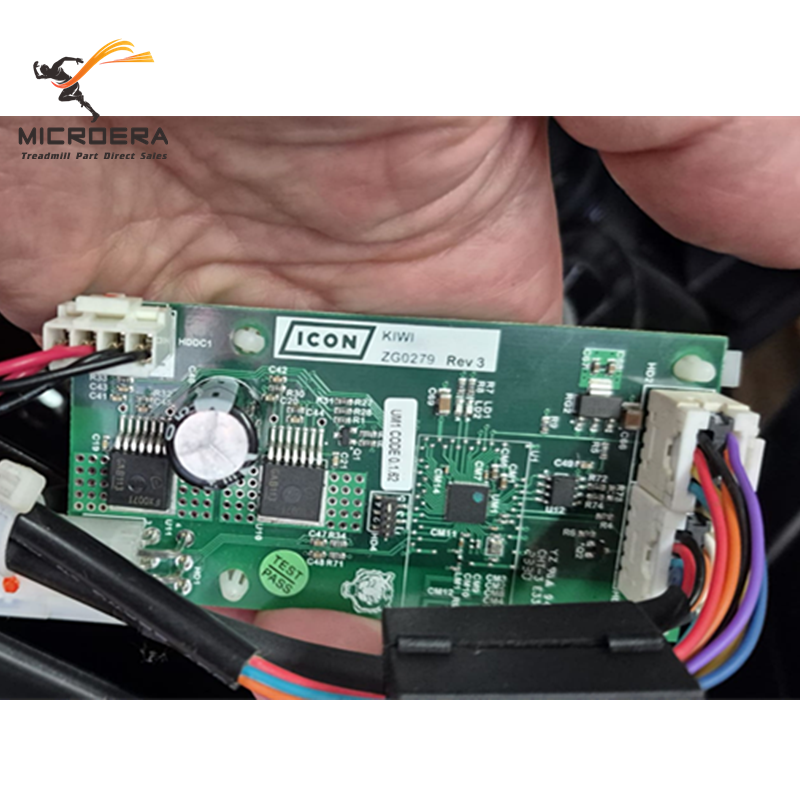 ICON Kiwi Board ZG0279 REV 3 for NordicTrack Treadmill Control Board KIWI 424106 Circuit Board Mainboard UM1CODE 0.1.62  SS73G301801 