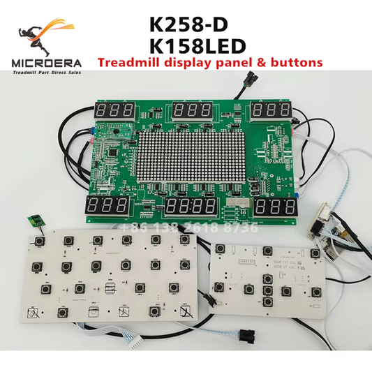K258-D K158LED K158LED-D V1.3 MKS K158-K2 Treadmill Control panel Display Console Upper Controller Screen circuit board