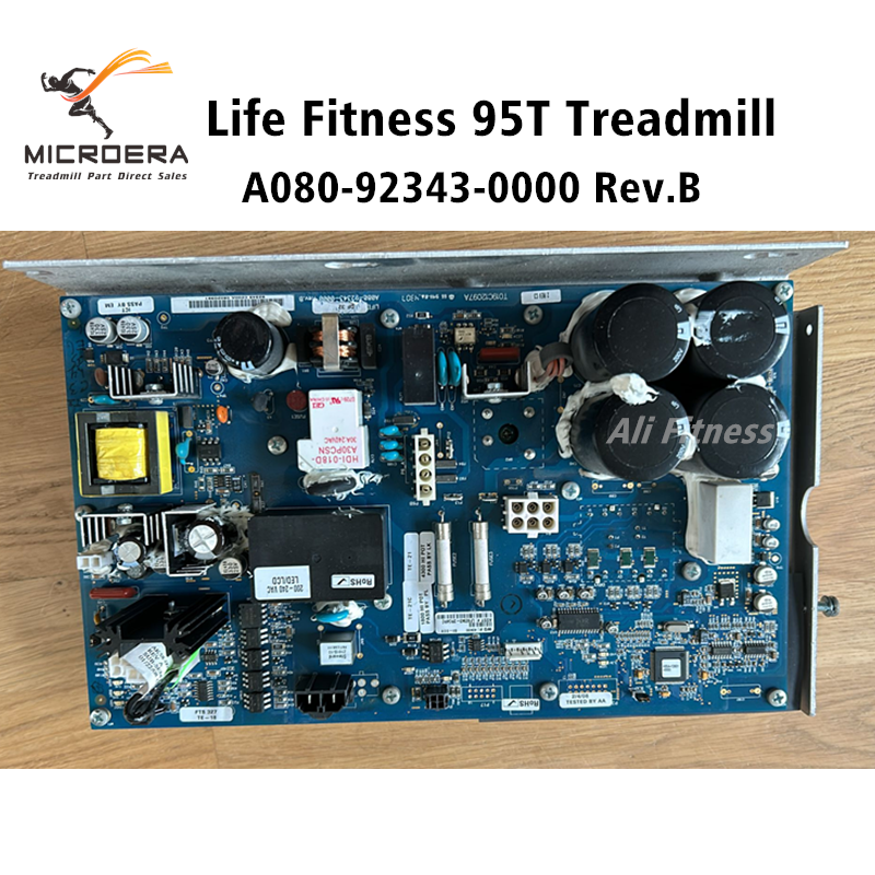 Life Fitness 95T Treadmill Motor Controller Inverter A080-92343-0000 Rev B Control Board