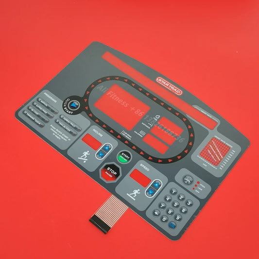 1P StarTrac button Star Trac 7532 7632 7600 Treadmill Button Panel Control Panel Membrane Switch for STAR T-RAC treadmill Keypad