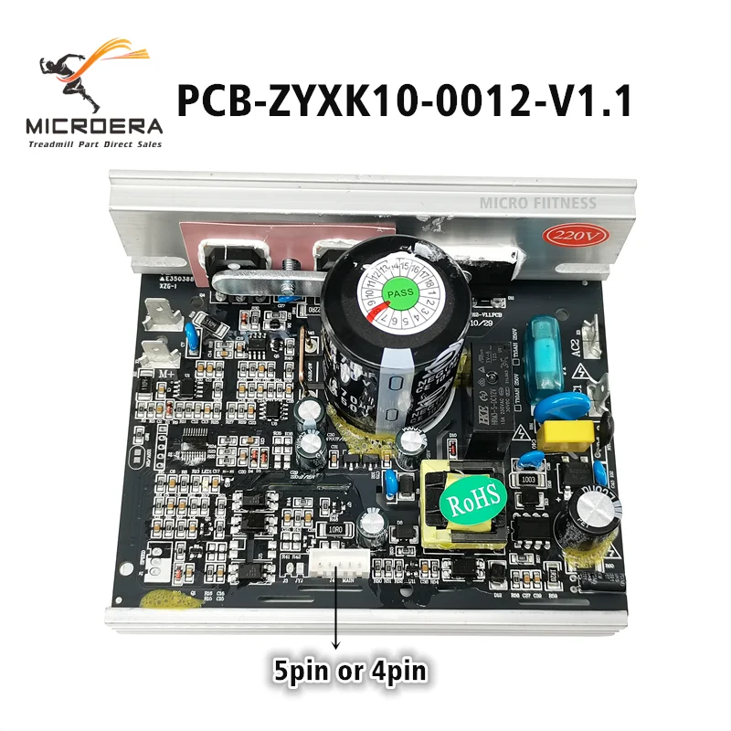 Treadmill Motor Controller PCB ZYXK10 0012 V1.1 PCB lower Control board PCB-ZYXK10-0012-V1.1.PCB Power supply Circuit board