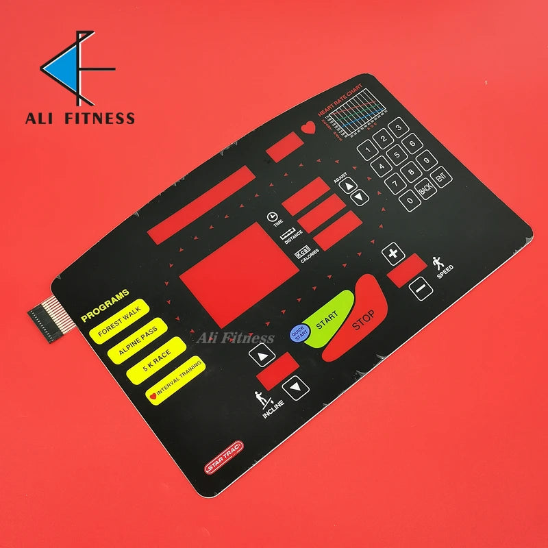 Startrac STAR TRAC Treadmill Button Panel Control Panel Membrane Switch for STAR T RAC treadmill Keypad