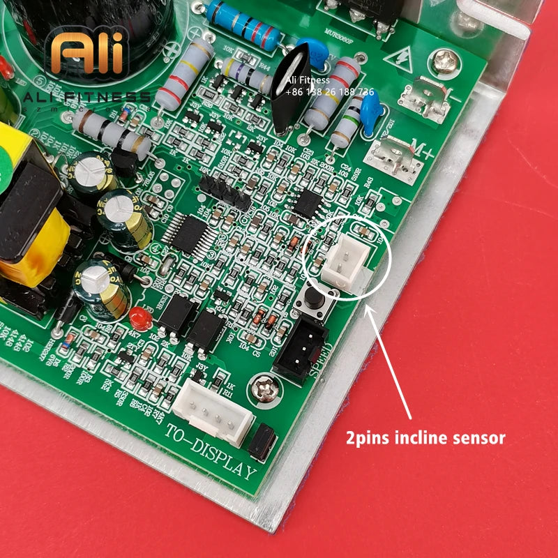 Replacemet MKS TMPB15-P MKS DTPB10-P-INCLINE Treadmill Motor Controller Control board Circuit board / 2Pins incline sensor