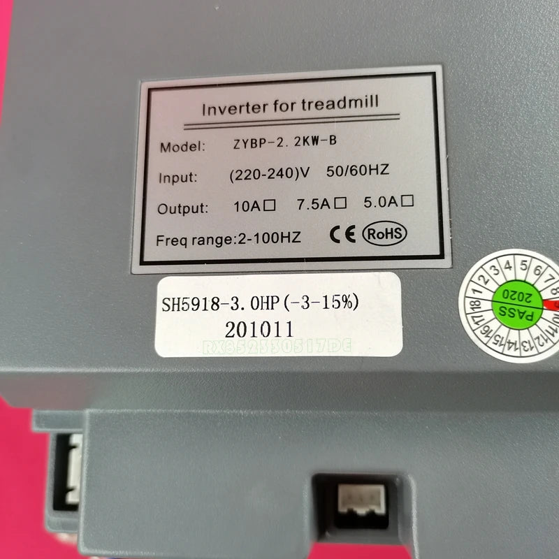 ZYBP-2.2kW-B Treadmill Inverter Motor Controller Control ZYBP 2.2kW A for SHUA X9 Treadmill H5918 inverters Power Supply Drive