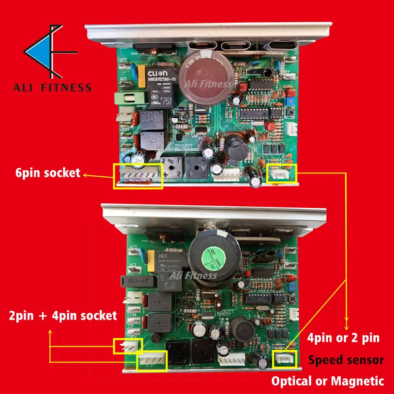 ZY01SYT RMCU20060621 Treadmill Motor Controller Treadmill Lower Control board Driver Motherboard Circuit board Power supply