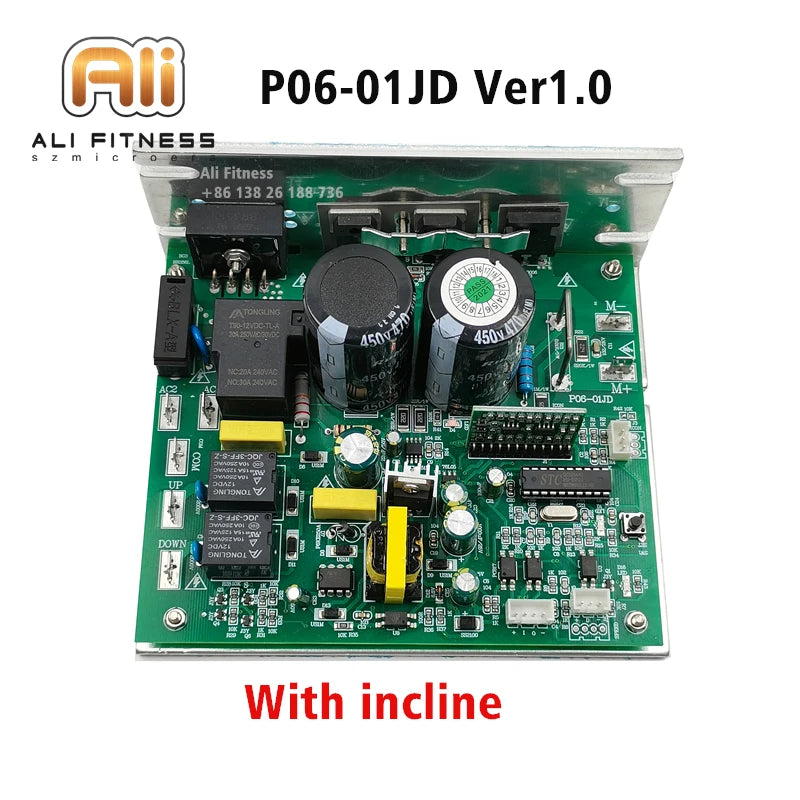 P06-01JD Ver1.0 Treadmill Motor Controller P06 01JD Ver1.0 Treadmill Control board Circuit board Motherboard